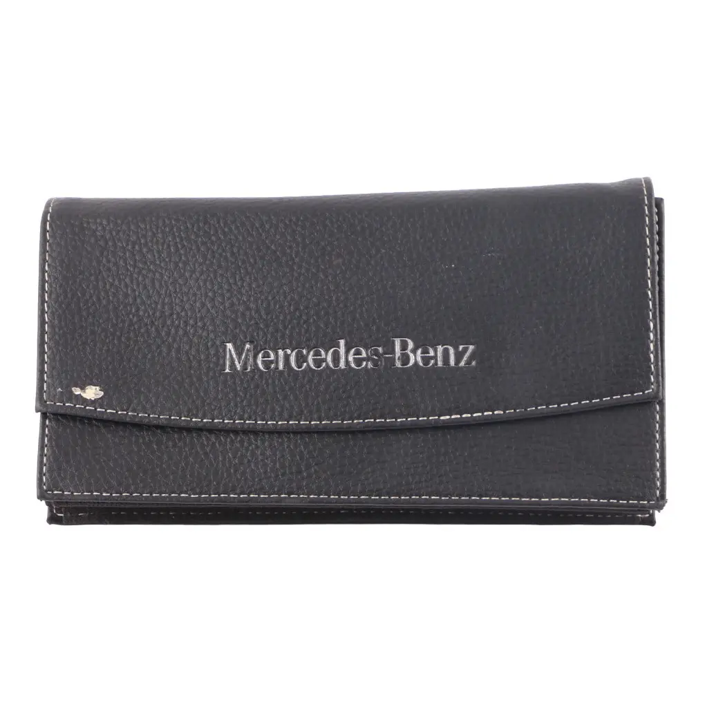 Document Case Mercedes W205 Owners's Manual Leather Wallet to with Part number A0005851200 Document Case Mercedes W205 Owners's Manual Leather Wallet - SKU A0005851200-2 - Part number A0005851200