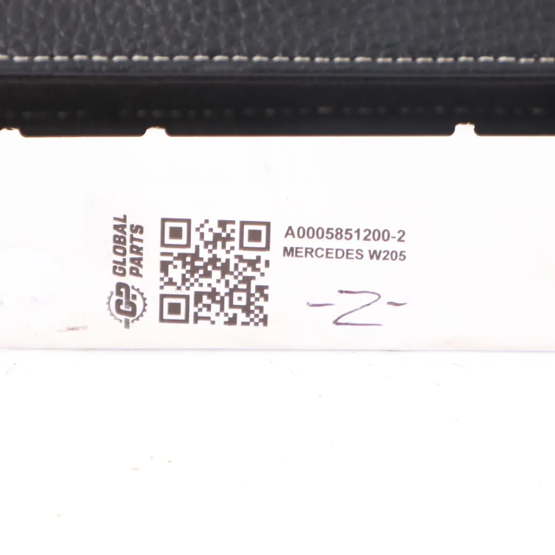  Document Case Mercedes W205 Owners's Manual Leather Wallet - SKU A0005851200-2 - Part number A0005851200