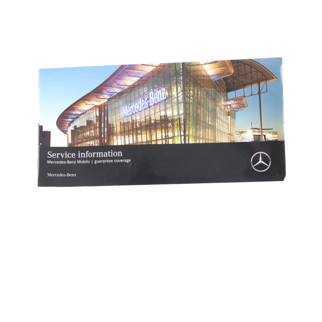  Document Case Mercedes W205 Owners's Manual Leather Wallet - SKU A0005851200-2 - Part number A0005851200