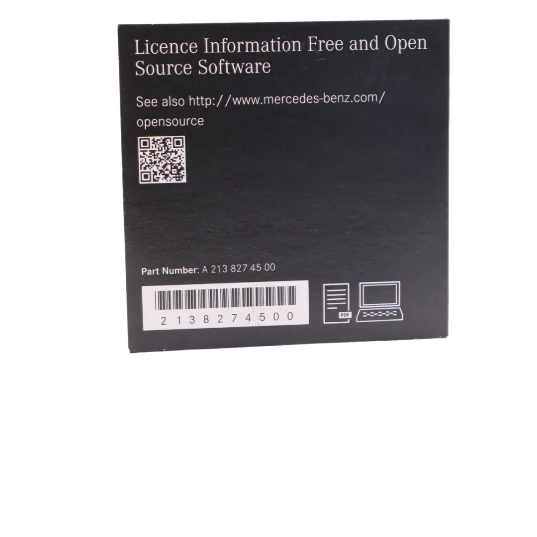  Document Case Mercedes W205 Owners's Manual Leather Wallet - SKU A0005851200-2 - Part number A0005851200