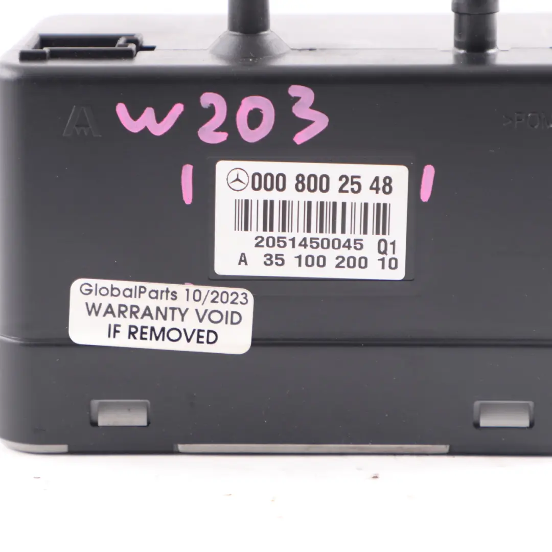 Mercedes W164 W203 W211 Verrouillage central Boîte à pompe à vide - SKU A0008002548 - Numéro de pièce A0008002548