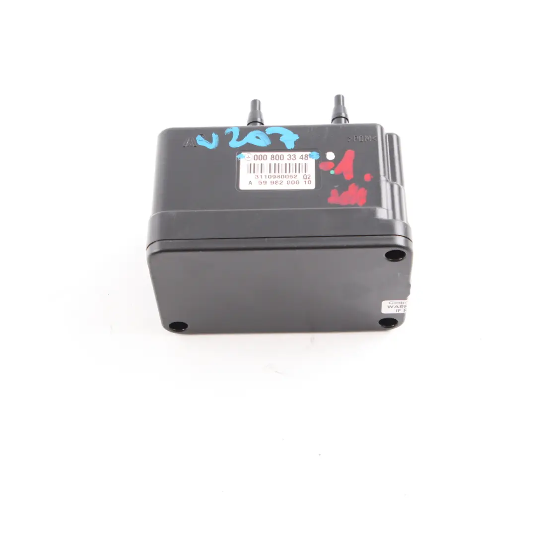 W207 Unidad Cierre Centralizado Bomba Vacío para Mercedes W204 con número de pieza A0008003348 Mercedes W204 W207 Unidad Cierre Centralizado Bomba Vacío - SKU A0008003348-1 - Número de pieza A0008003348