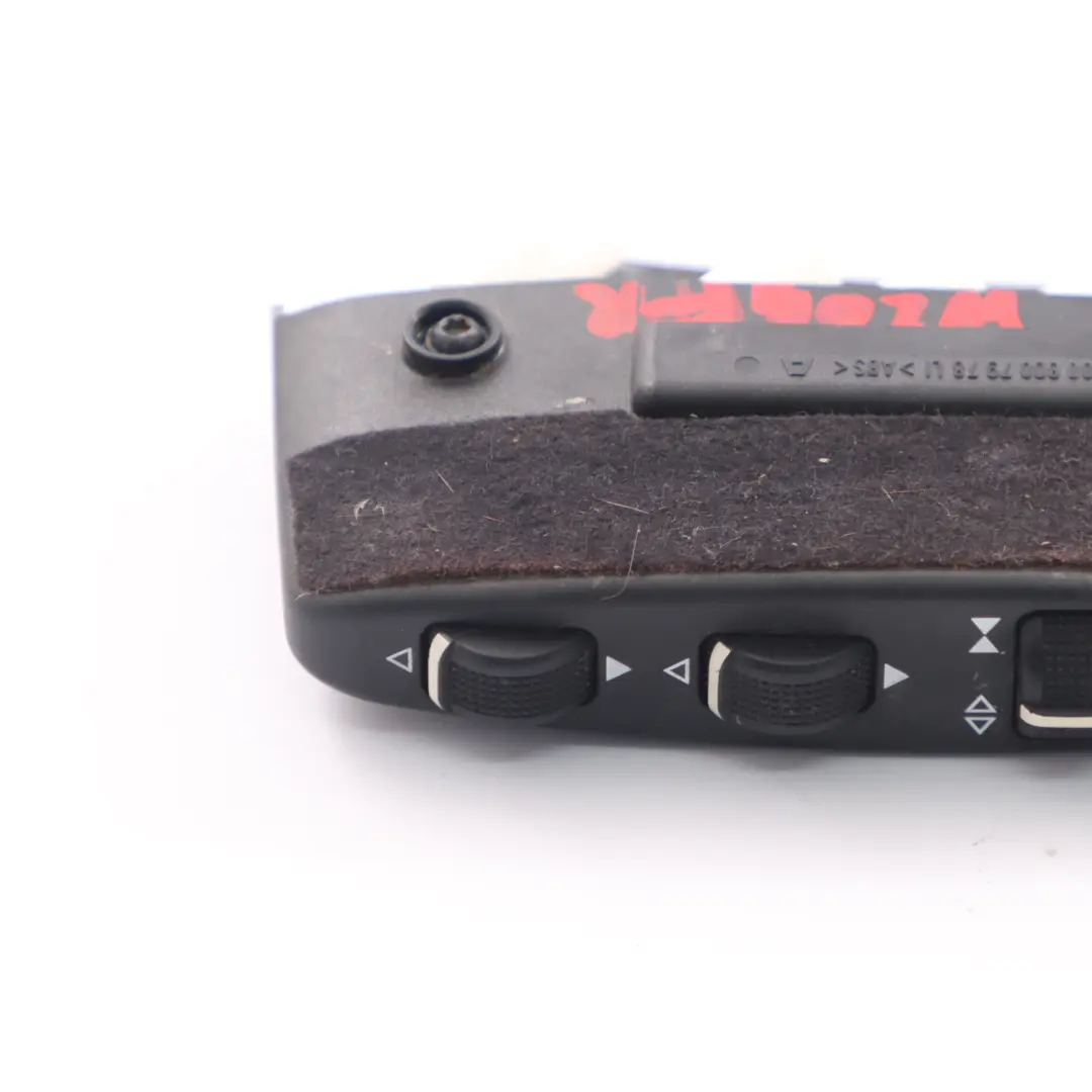 Mercedes W204 Seat Adjustment Switch Control Panel Front Left N/S - SKU A0008007978 - Part number A0008007978