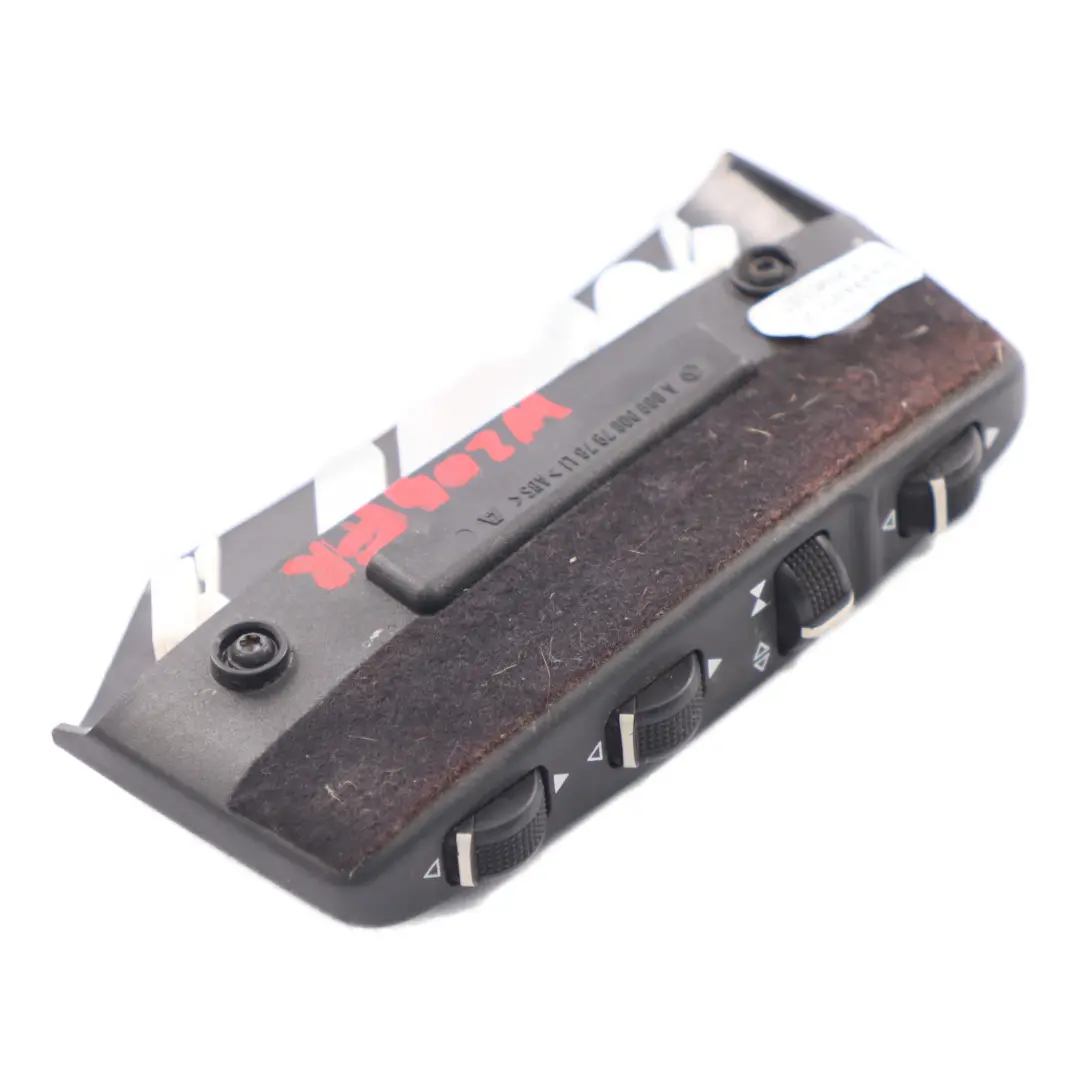 Mercedes W204 Sitz verstellung Schalter Bedienfeld vorne links - SKU A0008007978 - Teilenummer A0008007978