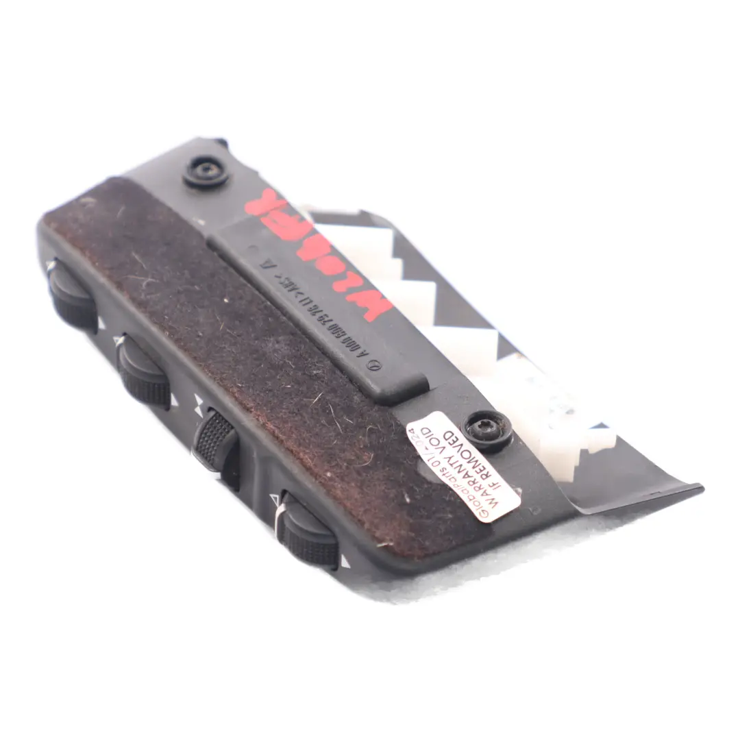 Interruttore regolazione controllo anteriore sinistro per Mercedes W204 con numero di parte A0008007978 Mercedes W204 Interruttore regolazione controllo anteriore sinistro - SKU A0008007978 - Numero di parte A0008007978