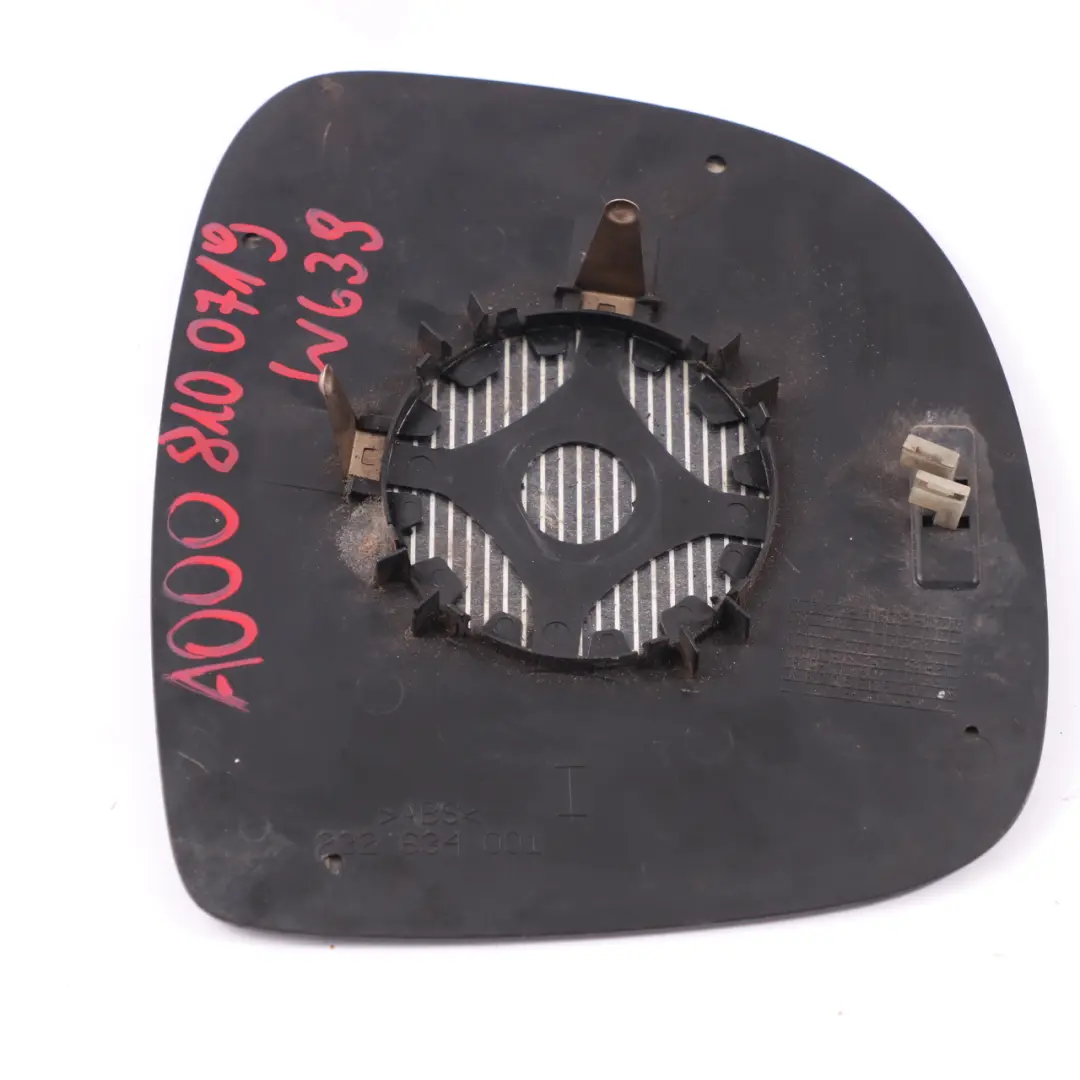 Wing Mirror Glass Door Left N/S Heated to Mercedes Vito W639 with Part number A0008100719 Mercedes Vito W639 Wing Mirror Glass Door Left N/S Heated - SKU A0008100719-1 - Part number A0008100719