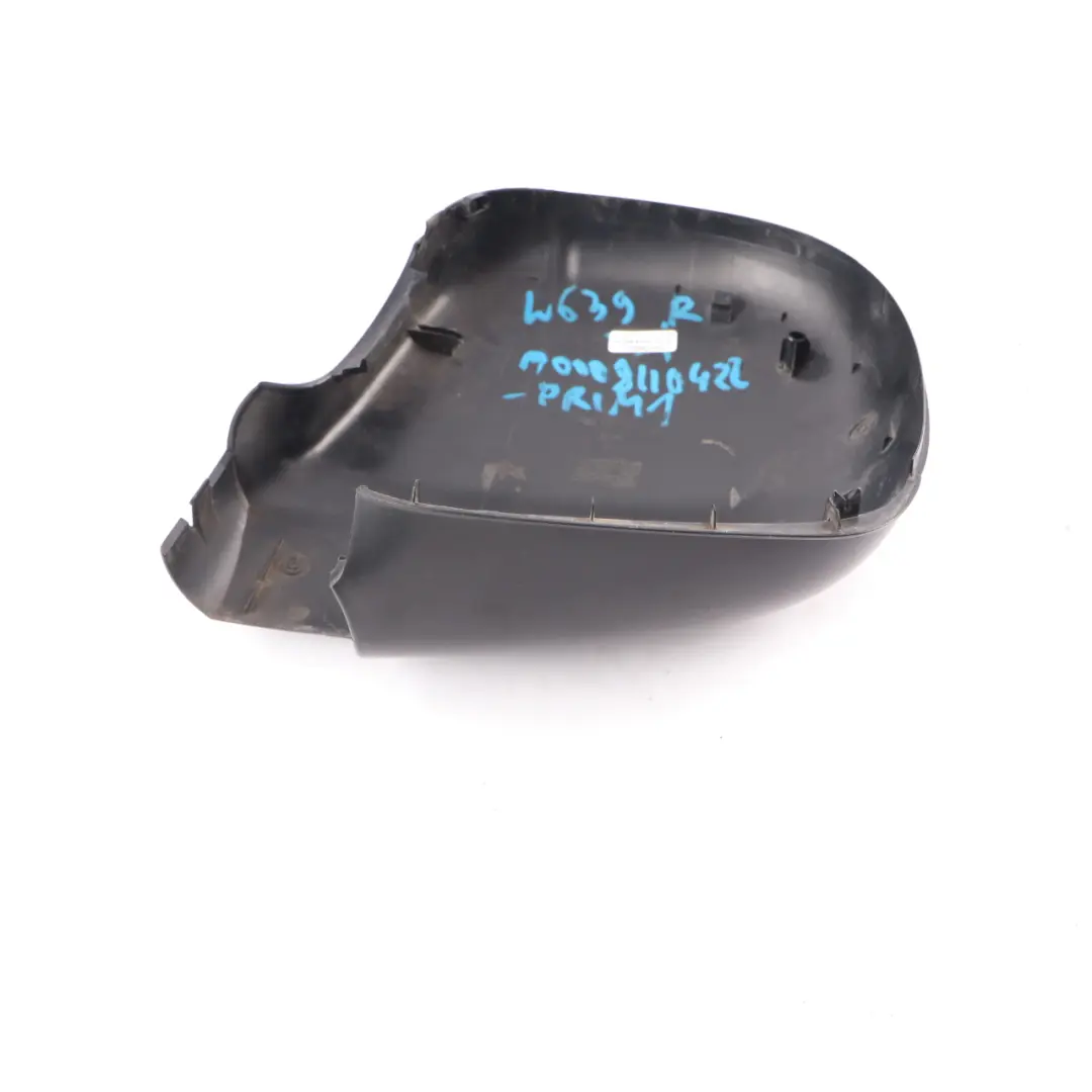Mercedes W639 Wing Mirror Cover Right O/S Cap Casing Outside Primed - SKU A0008110422-PRIM1 - Part number A0008110422