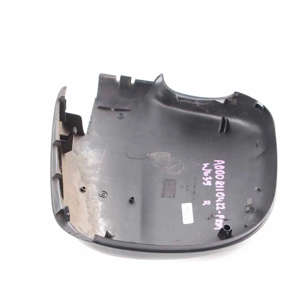 Wing Mirror Cover Right O/S Cap Casing Primed to Mercedes W639 with Part number A0008110422 Mercedes W639 Wing Mirror Cover Right O/S Cap Casing Primed - SKU A0008110422-PRIM - Part number A0008110422