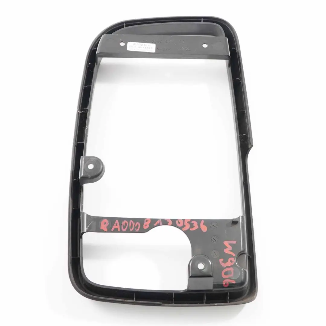 Wing Mirror Frame Right O/S Trim Cover to Mercedes Sprinter W906 with Part number A0008130536 Mercedes Sprinter W906 Wing Mirror Frame Right O/S Trim Cover - SKU A0008130536 - Part number A0008130536