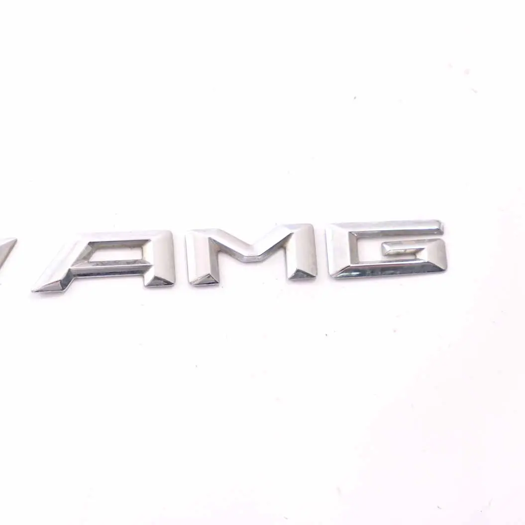 Trunk Emblem Mercedes W204 W212 AMG Rear Adhered Boot Lid Badge to with Part number A0008170414 Trunk Emblem Mercedes W204 W212 AMG Rear Adhered Boot Lid Badge - SKU A0008170414 - Part number A0008170414