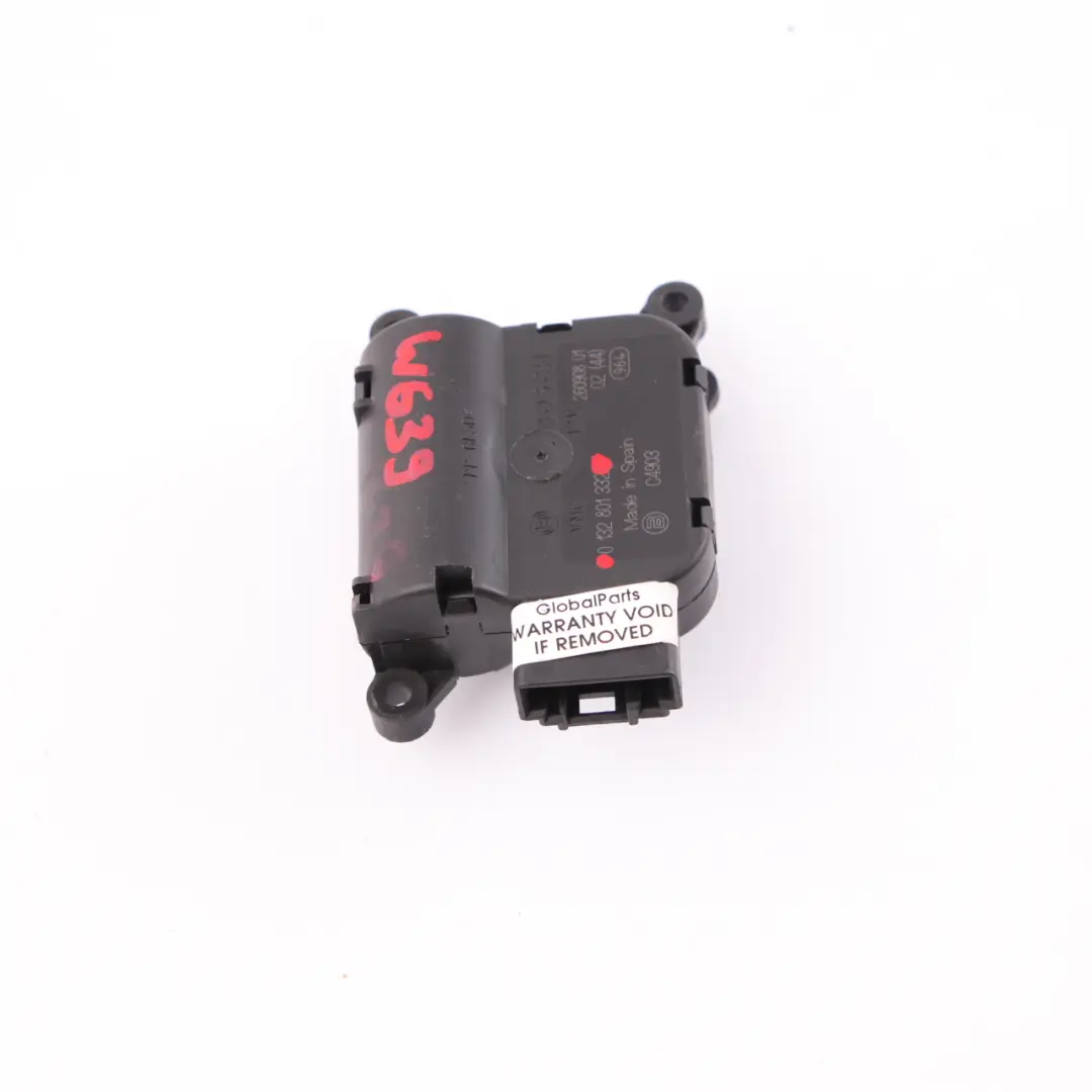 Mercedes Vito W639 Air Elettrico Attuatore Riscaldatore Soffiatore 0132801332 - SKU A0008203608 - Numero di parte A0008203608