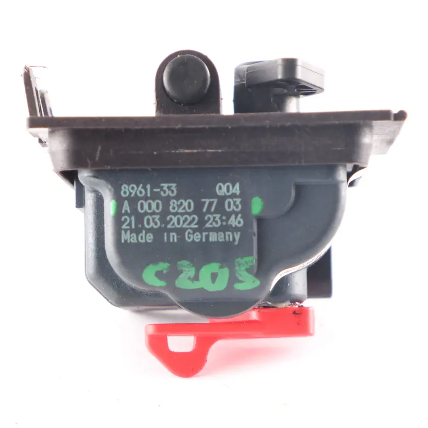 Attuatore Blocco Sportello Carburante per Mercedes W176 W205 W213 con numero di parte A0008207703 Mercedes W176 W205 W213 Attuatore Blocco Sportello Carburante - SKU A0008207703 - Numero di parte A0008207703