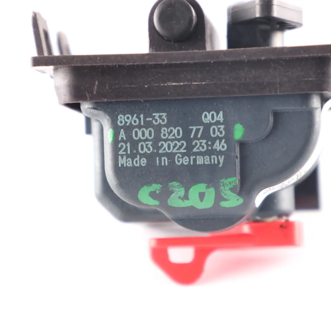 Flap Lock Actuator Mechanism to Mercedes W176 W205 W213 Fuel with Part number A0008207703 Mercedes W176 W205 W213 Fuel Flap Lock Actuator Mechanism - SKU A0008207703 - Part number A0008207703