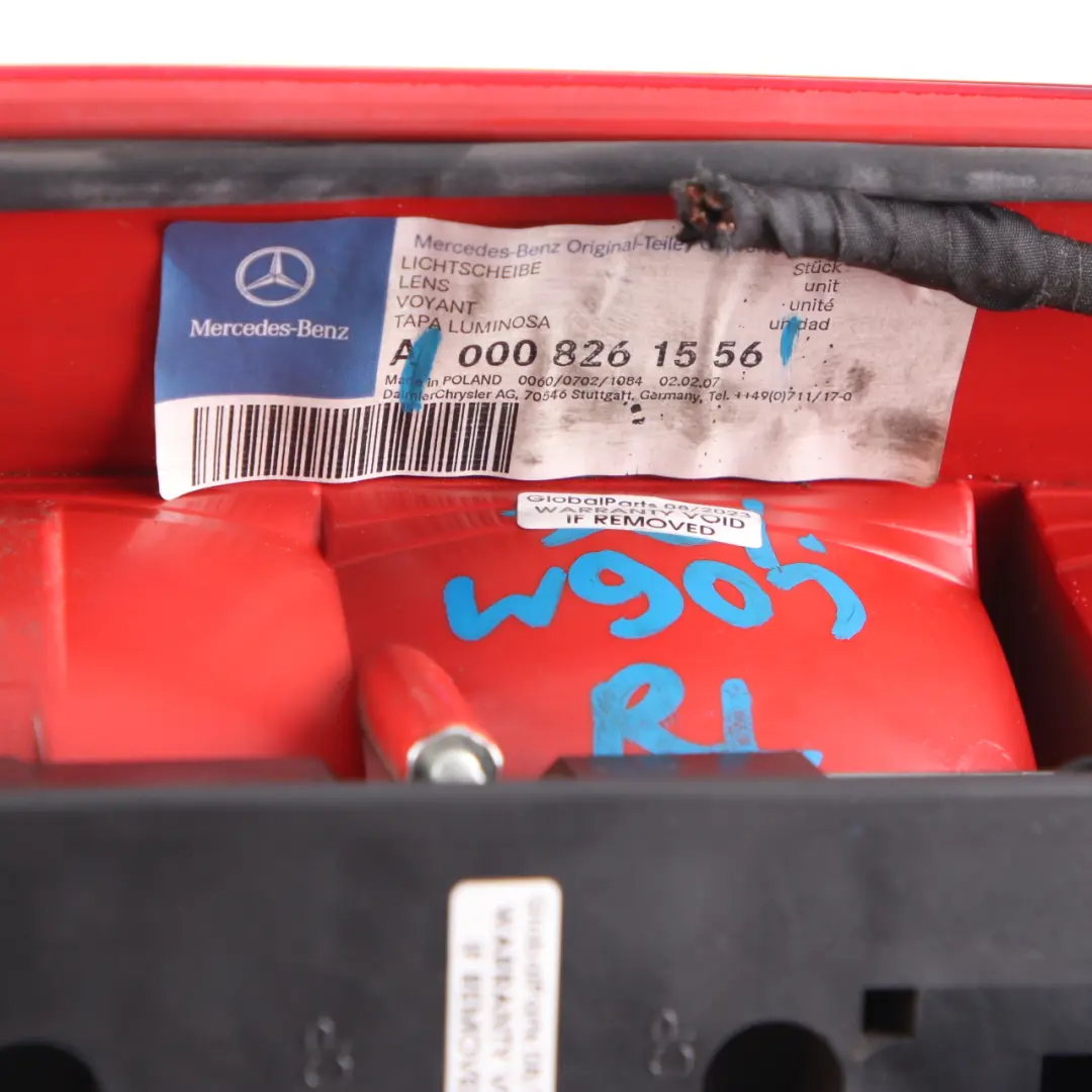 W901 W903 Rear Left N/S Tail Light Lamp Side Panel to Mercedes Sprinter with Part number A0008261556 Mercedes Sprinter W901 W903 Rear Left N/S Tail Light Lamp Side Panel - SKU A0008261556 - Part number A0008261556