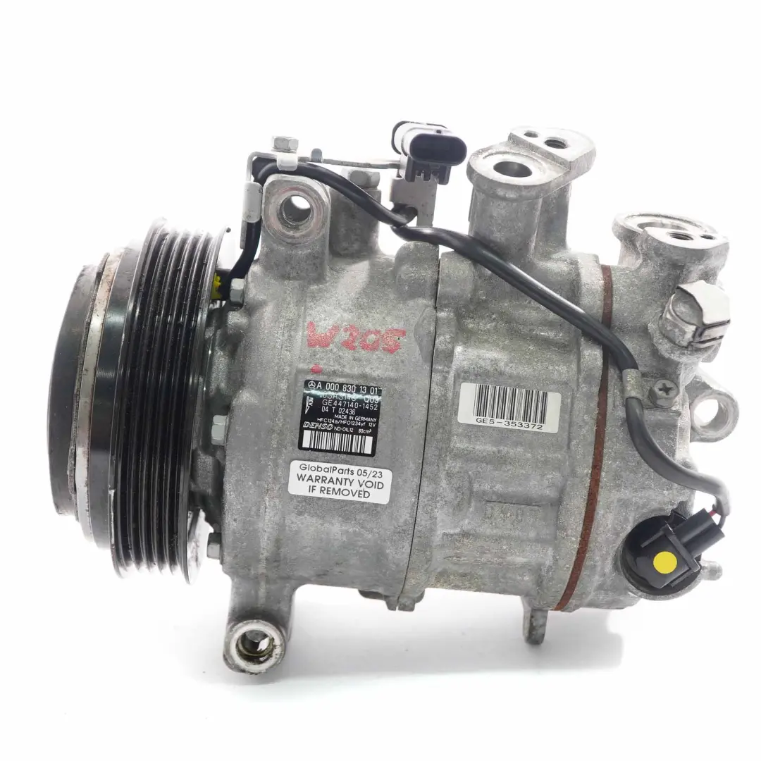 Air Conditioning Compressor Mercedes W213 OM654 Diesel A/C Pump - SKU A0008301301 - Part number A0008301301
