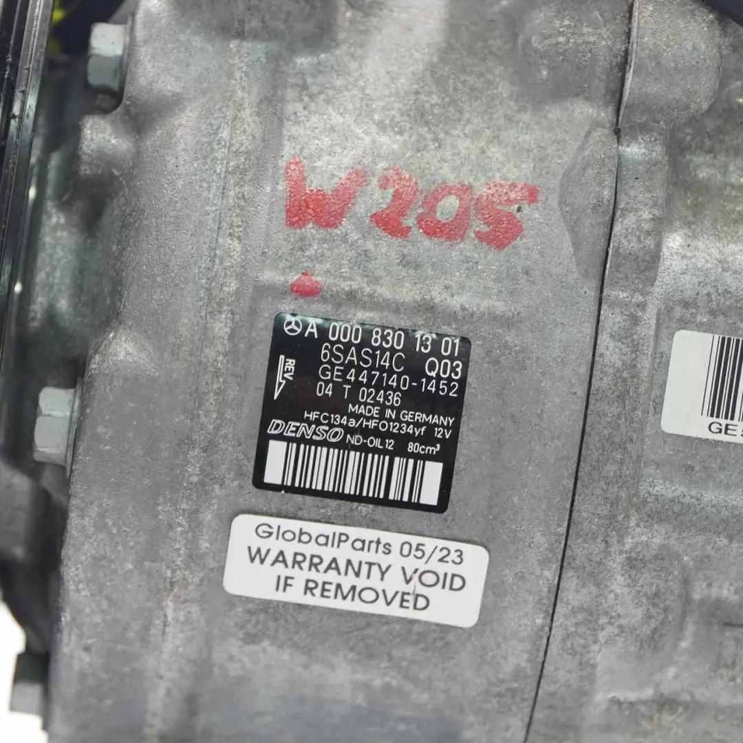 Compresor Aire Acondicionado Mercedes W213 OM654 Diesel A/C Bomba para con número de pieza A0008301301 Compresor Aire Acondicionado Mercedes W213 OM654 Diesel A/C Bomba - SKU A0008301301 - Número de pieza A0008301301