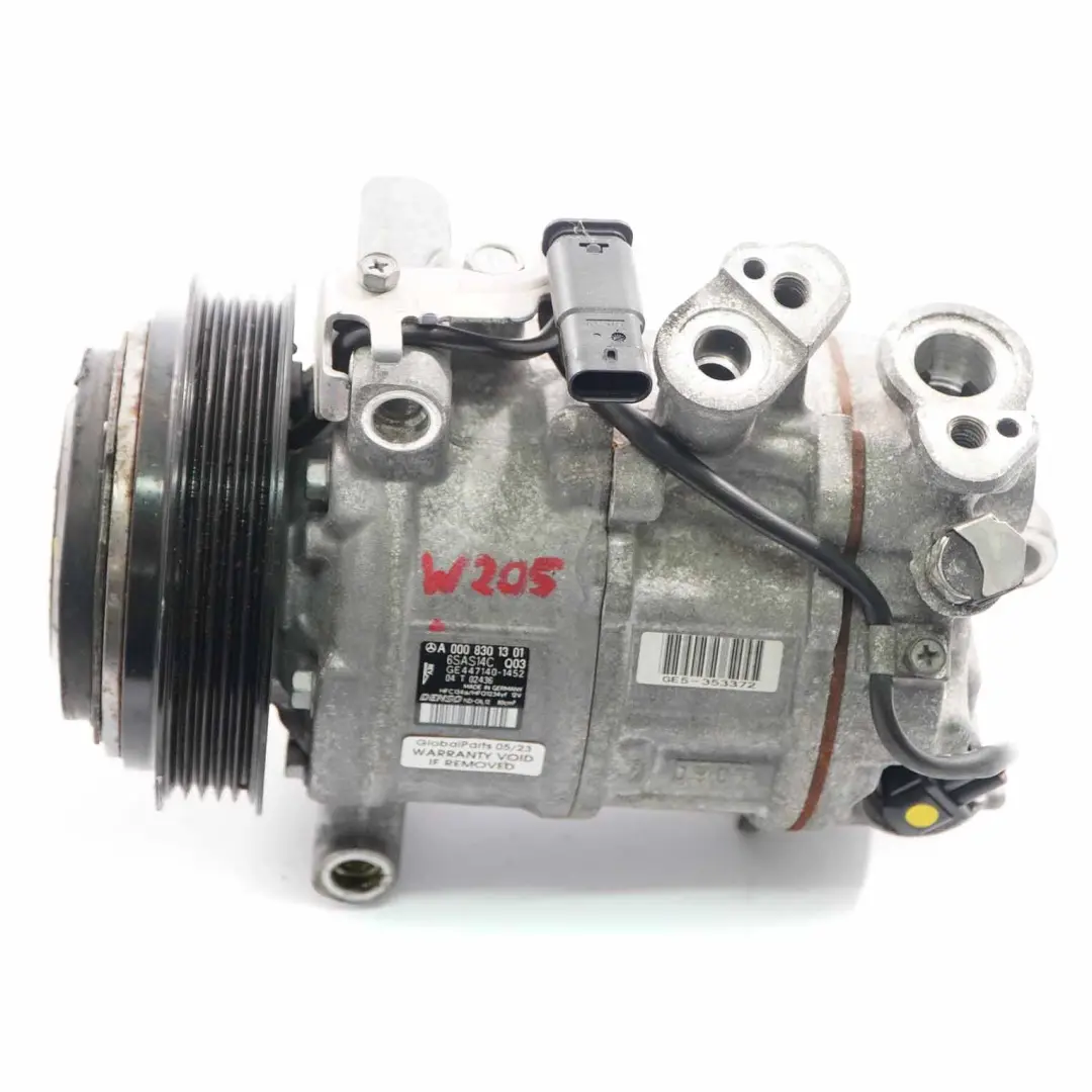  Compresseur de Climatisation Mercedes W213 OM654 Diesel Pompe A/C - SKU A0008301301 - Numéro de pièce A0008301301