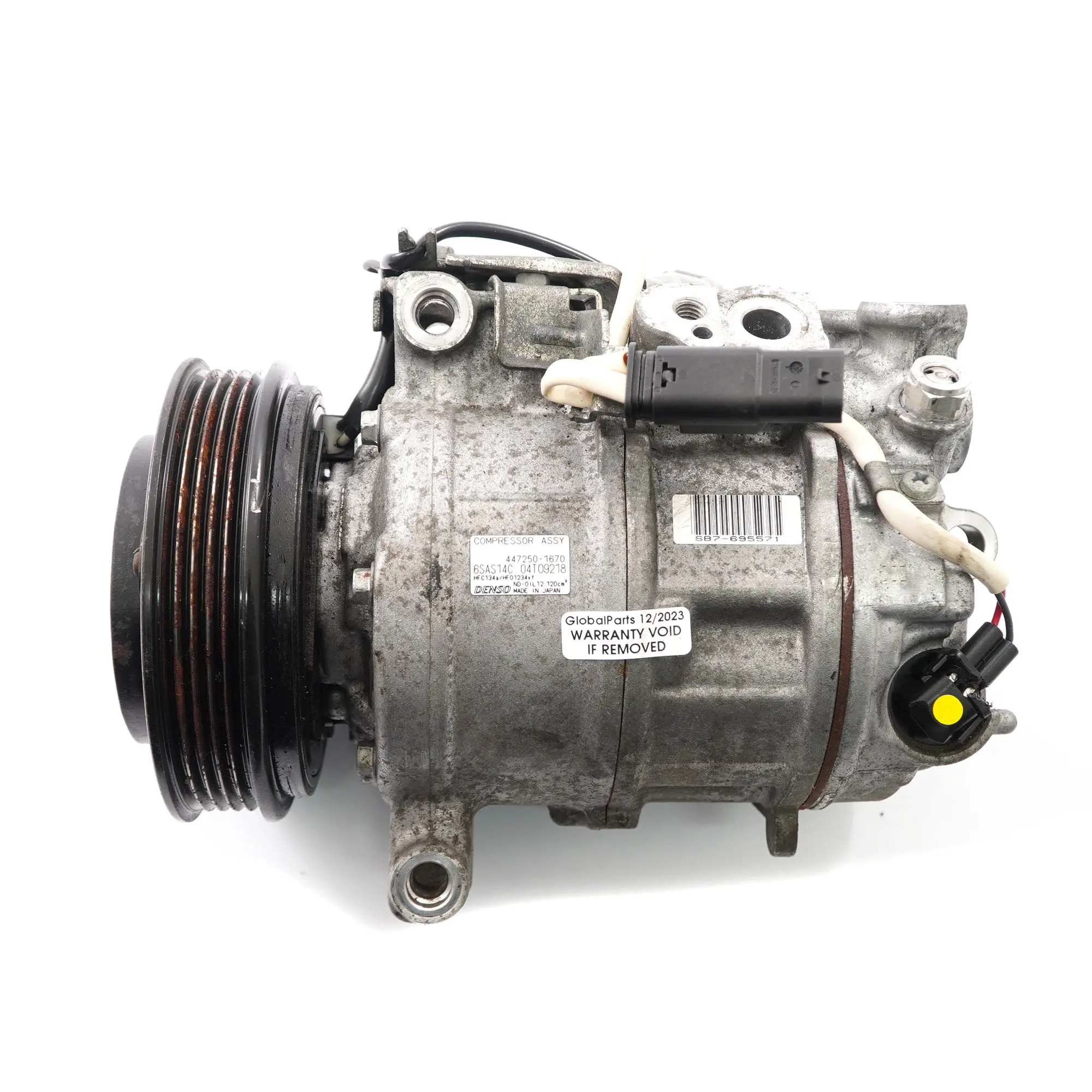 Compressore aria condizionata Mercedes W176 W246 OM651 Pompa A/C A0008303502