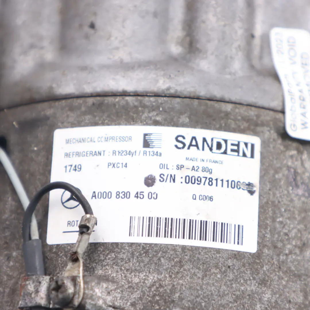 Kompresor Sprężarka Klimatyzacji Diesel OM654 do Mercedes W205 W447 o numerze A0008304500 Mercedes W205 W447 Kompresor Sprężarka Klimatyzacji Diesel OM654 - SKU A0008304500 - Numer Części A0008304500