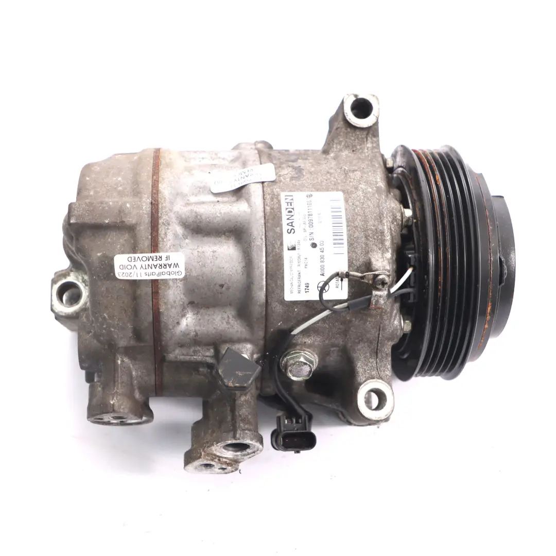 Air Conditioning Compressor Mercedes W205 W447 OM654 A/C Pump - SKU A0008304500 - Part number A0008304500