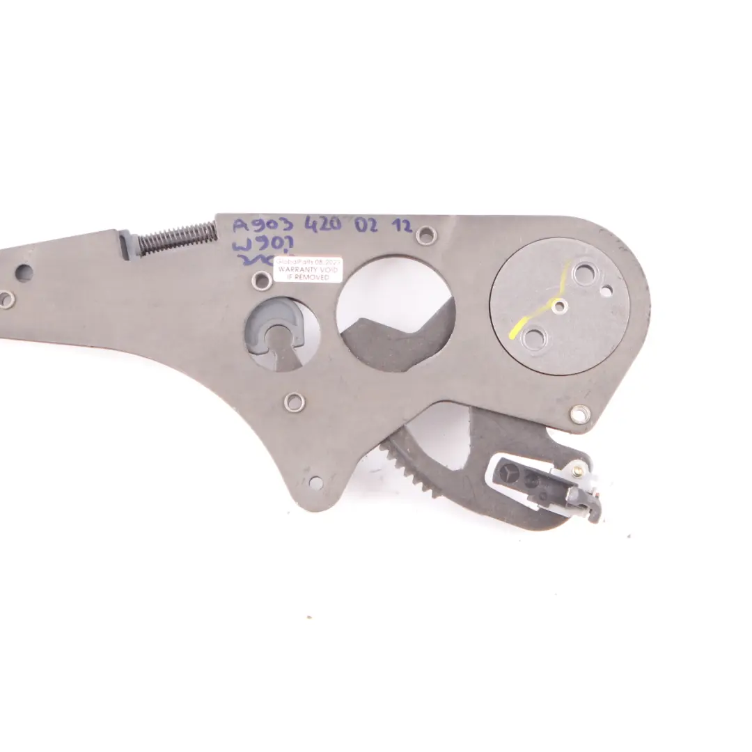 Handbrake Mercedes W901 W903 Hand Brake Lever Handle Mechanism to with Part number A0008352385 Handbrake Mercedes W901 W903 Hand Brake Lever Handle Mechanism - SKU A0008352385 - Part number A0008352385