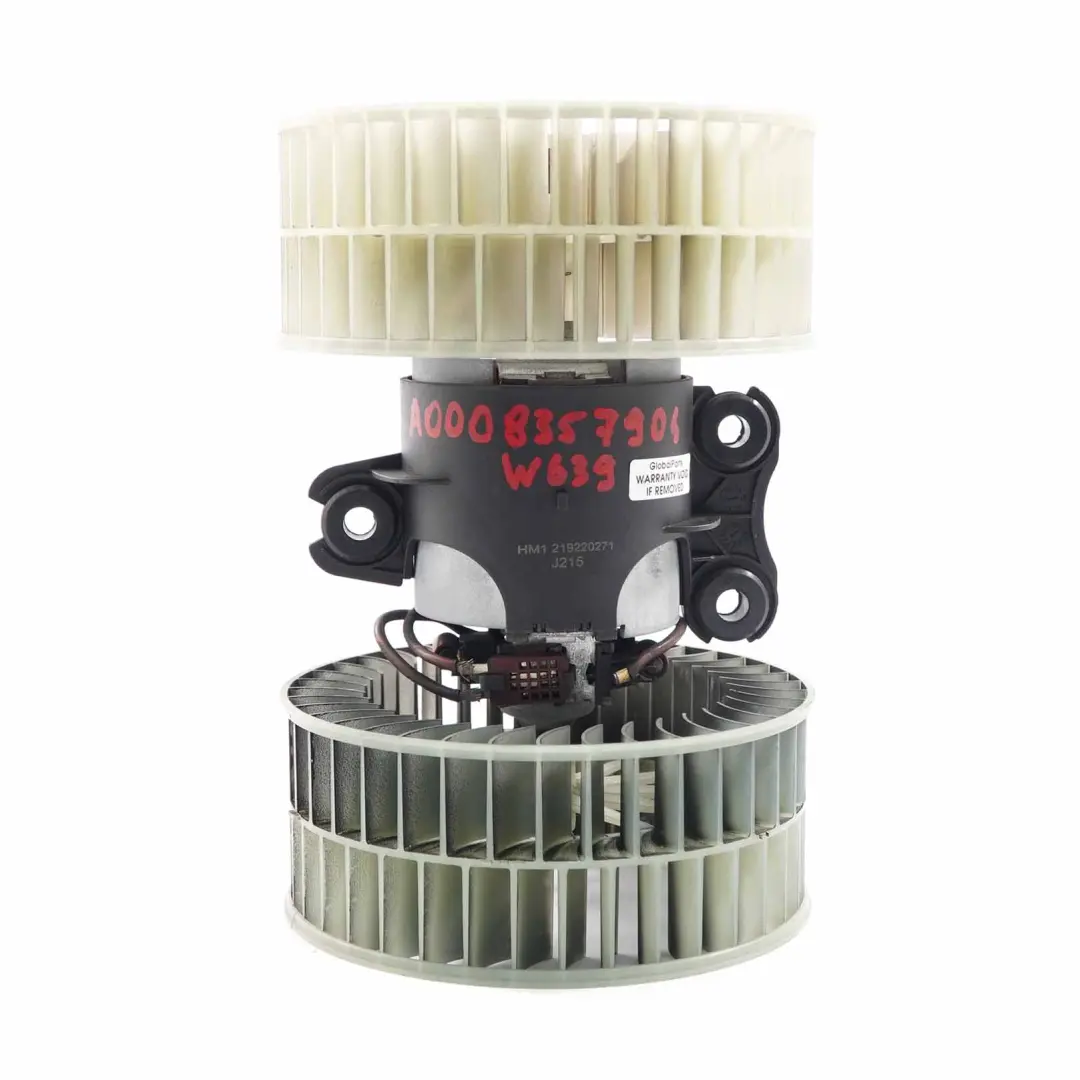 Mercedes-Benz Vito W639 Riscaldatore Matrice Motore Ventilatore per con numero di parte A0008357904 Mercedes-Benz Vito W639 Riscaldatore Matrice Motore Ventilatore - SKU A0008357904 - Numero di parte A0008357904