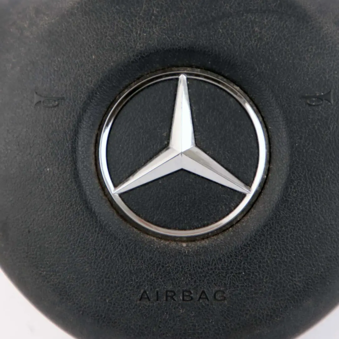 Steering Wheel Module Driver Air Unit Bag to Mercedes W176 A-Class with Part number A0008600800 Mercedes W176 A-Class Steering Wheel Module Driver Air Unit Bag - SKU A0008600800 - Part number A0008600800
