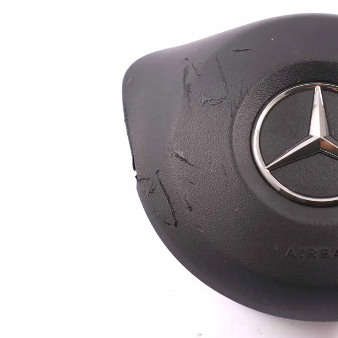 Steering Wheel Airbag Air Module Bag Black to Mercedes C218 with Part number A0008603100 Mercedes C218 Steering Wheel Airbag Air Module Bag Black - SKU A0008603100 - Part number A0008603100