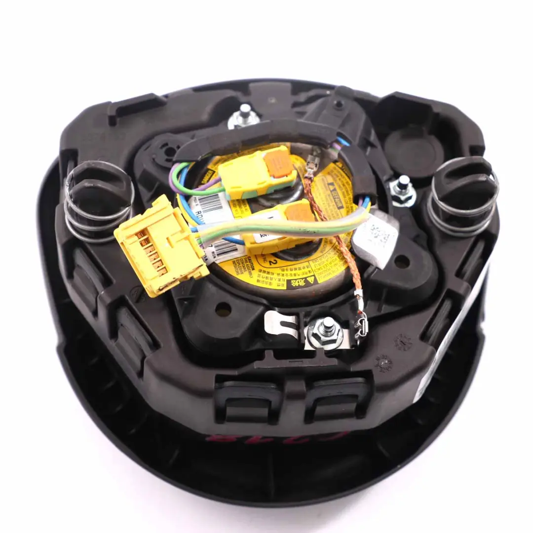Mercedes C218 Volante Airbag Módulo de Aire Bolsa Negro - SKU A0008603100 - Número de pieza A0008603100