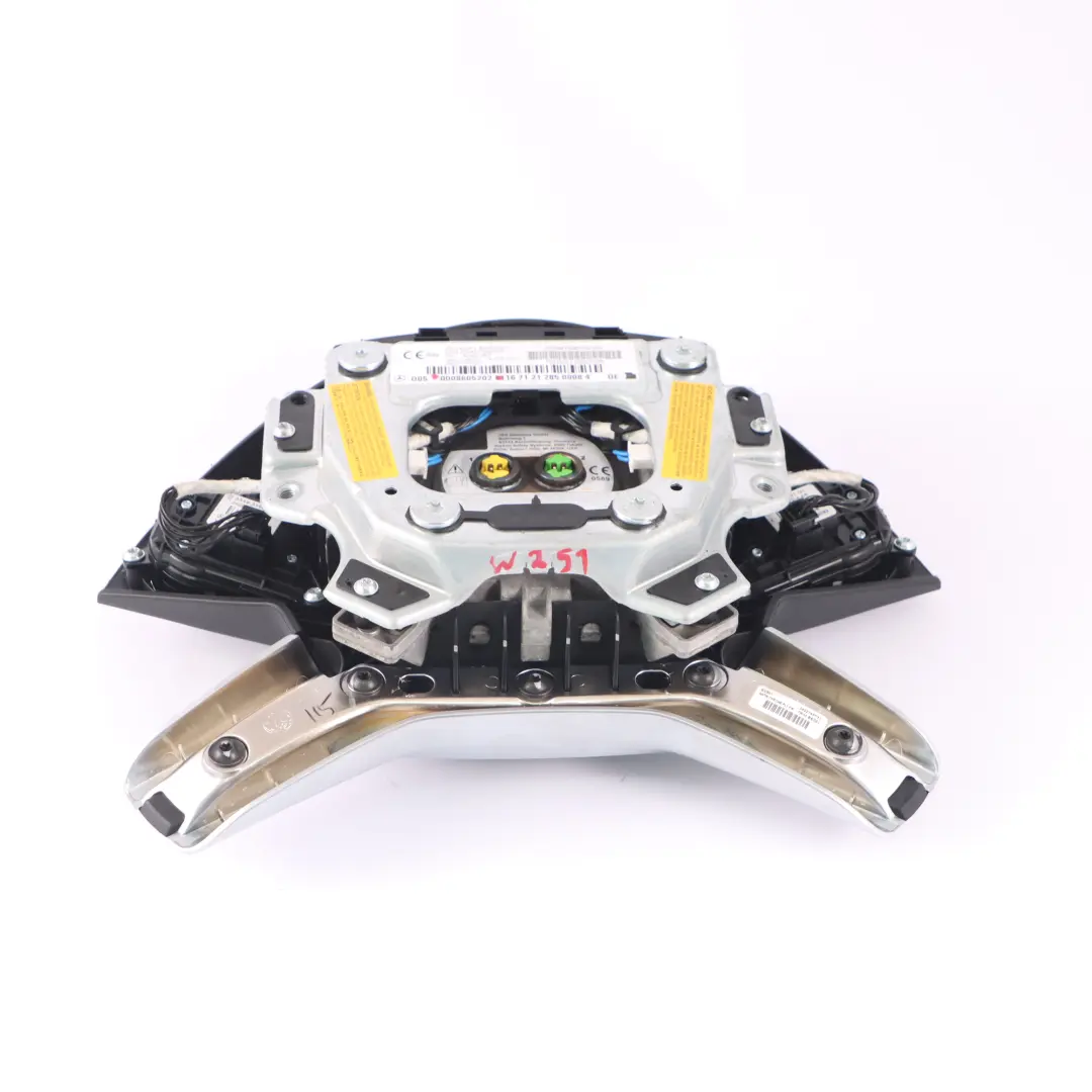 Modulo aria volante lato guida nero per Mercedes ML W164 W251 con numero di parte A0008605202 Mercedes ML W164 W251 Modulo aria volante lato guida nero - SKU A0008605202 - Numero di parte A0008605202