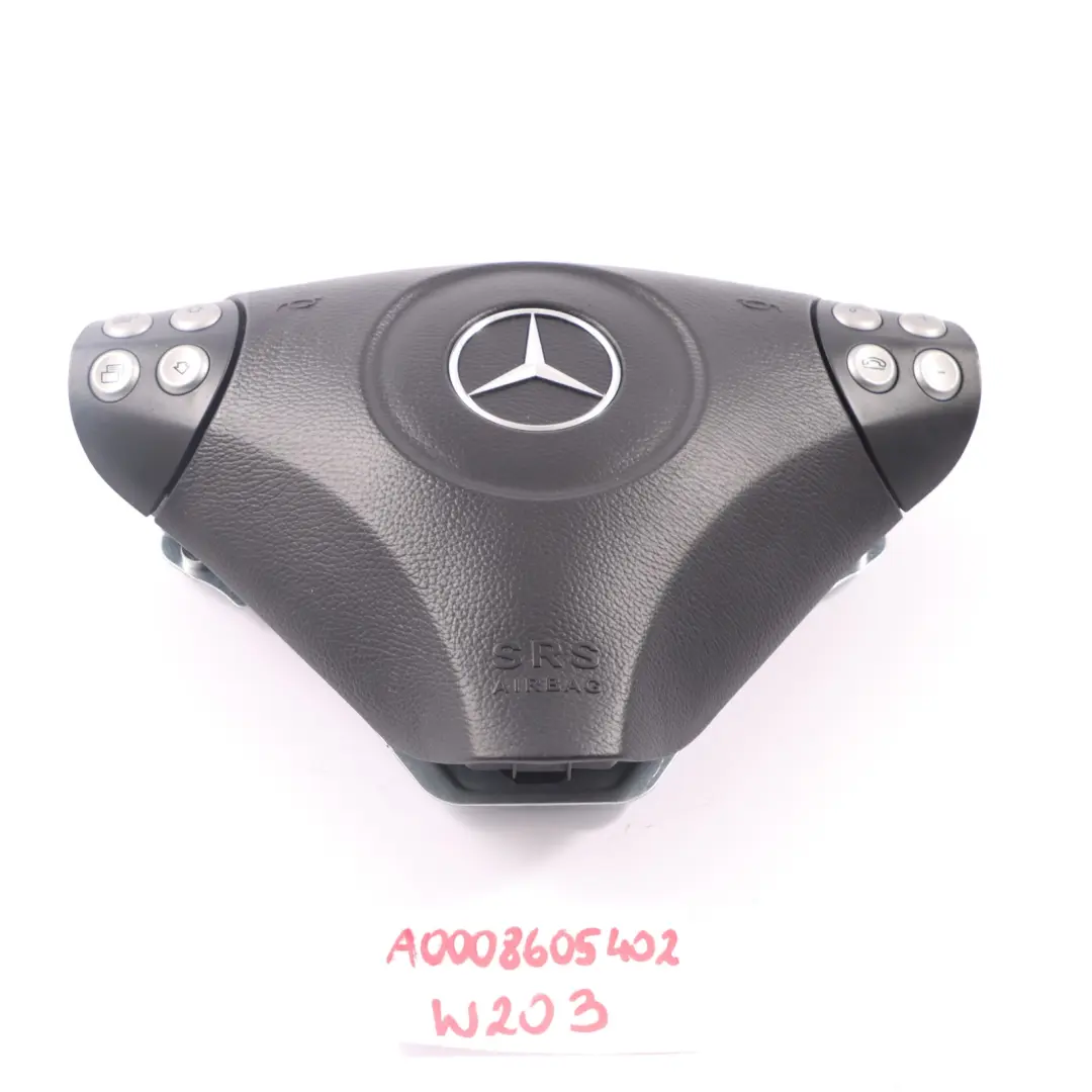 Mercedes R171 W203 Steering Wheel Air Module Black - SKU A0008605402 - Part number A0008605402