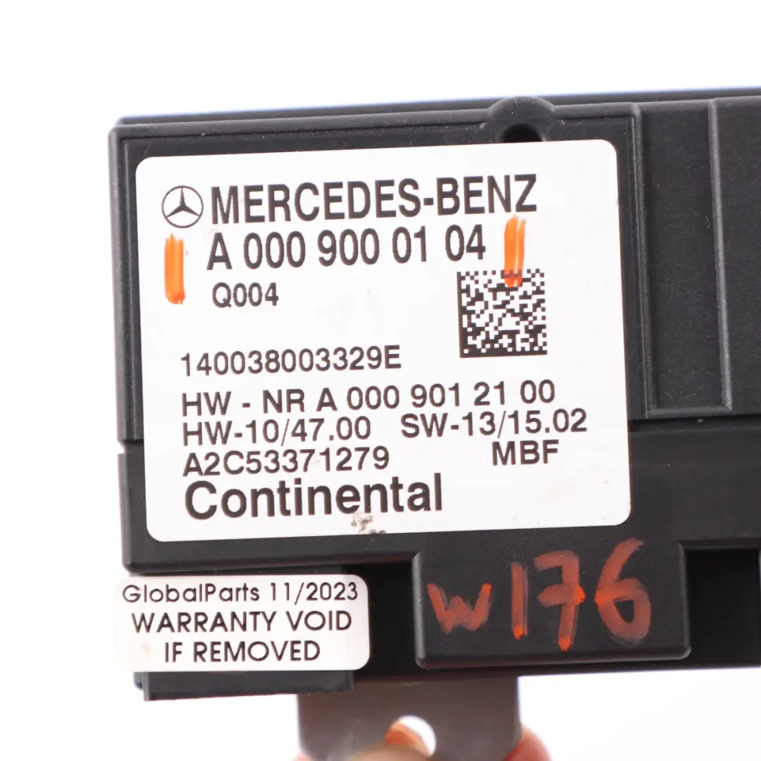 W207 Modulo pompa carburante benzina controllo Mercedes W176 W204 - SKU A0009000104 - Numero di parte A0009000104