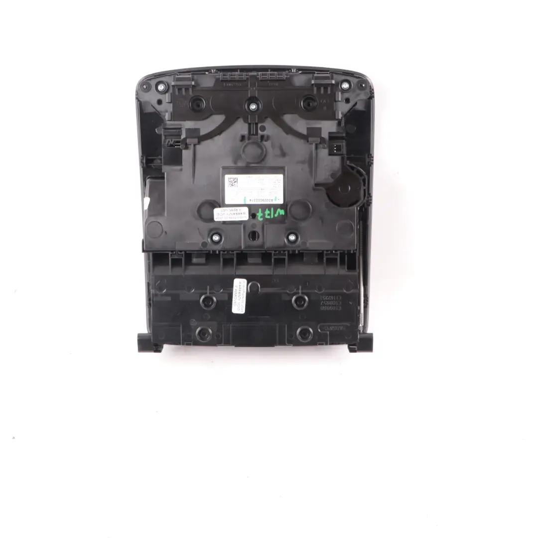 Front Roof Light Interior Reading Lamp Switch Panel to Mercedes W177 with Part number A0009000314 Mercedes W177 Front Roof Light Interior Reading Lamp Switch Panel - SKU A0009000314 - Part number A0009000314