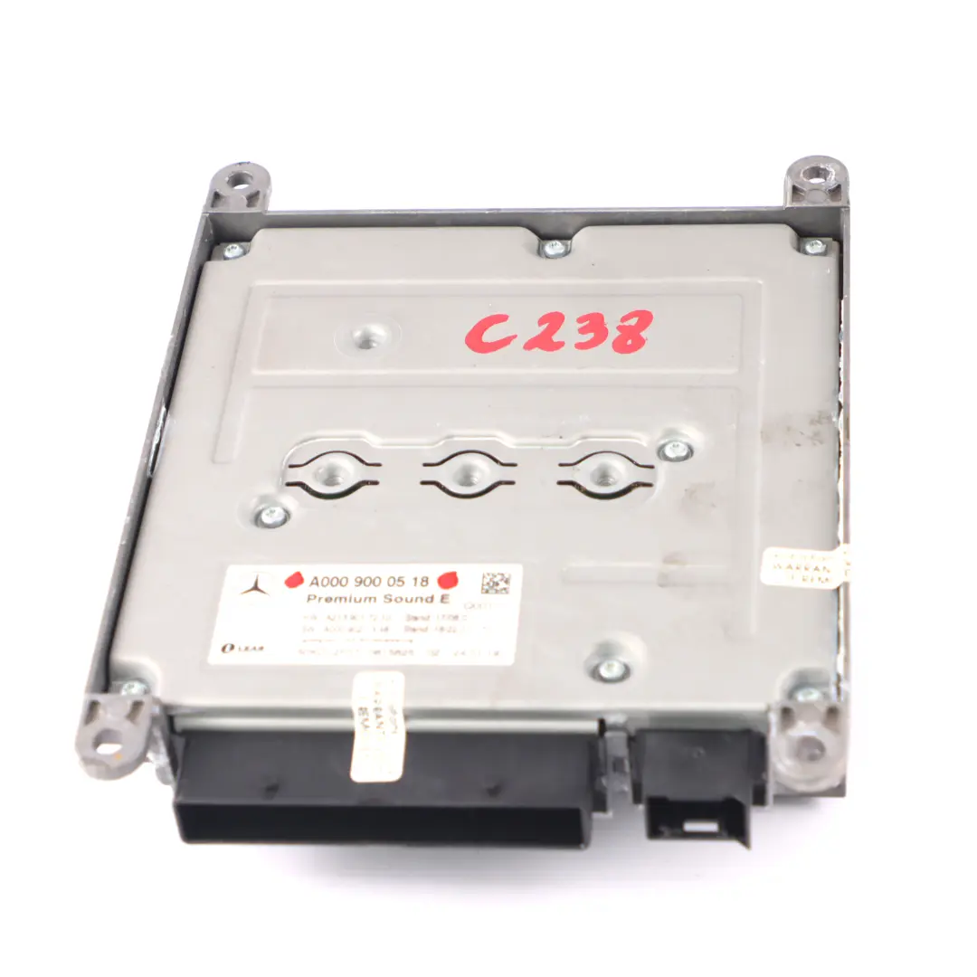 Module Audio Mercedes C238 Premium Sound E Control Unit pour à propos du numéro de pièce A0009000518 Module Audio Mercedes C238 Premium Sound E Control Unit - SKU A0009000518 - Numéro de pièce A0009000518