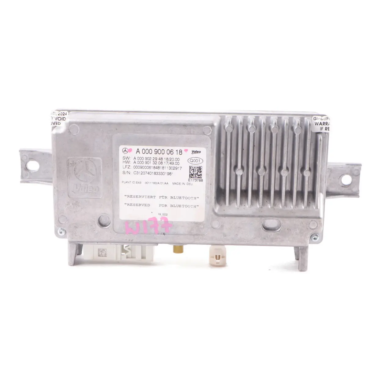 Mercedes W177 W910 Module aide stationnement Park Control Unit ECU A0009000618