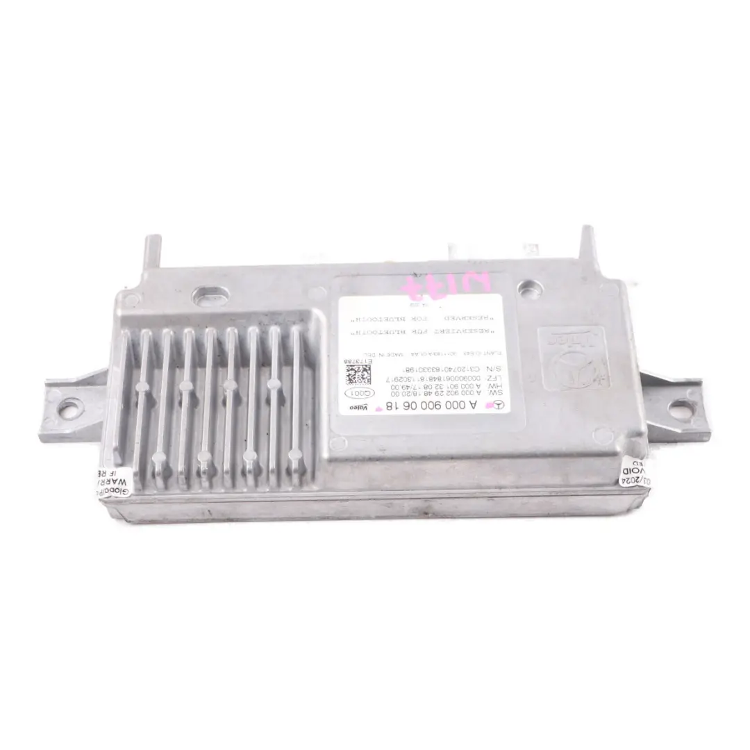 Parking Assist Module Mercedes W177 W910 Park Control Unit ECU to with Part number A0009000618 Parking Assist Module Mercedes W177 W910 Park Control Unit ECU - SKU A0009000618 - Part number A0009000618