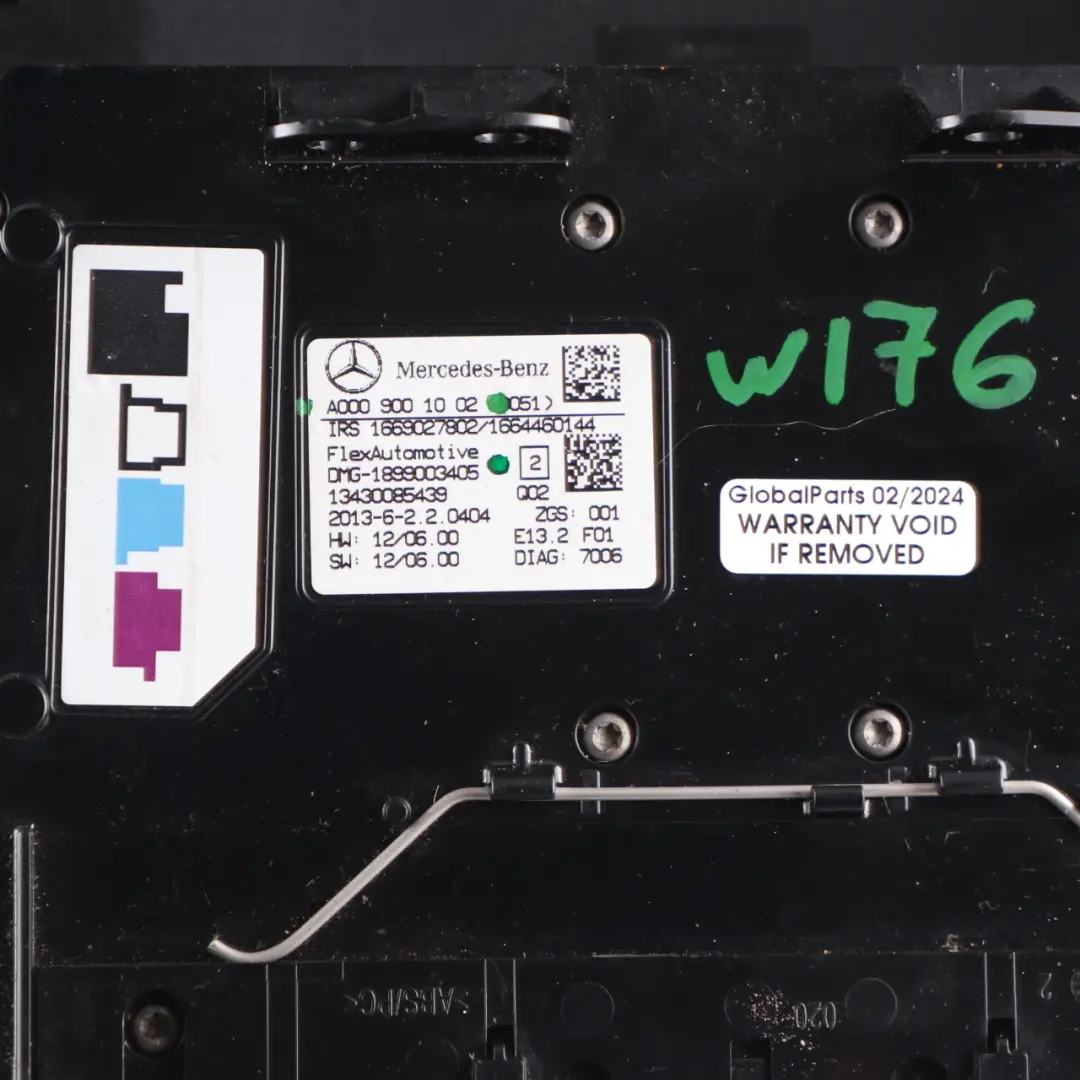 Dach leuchte Mercedes W176 W246 Leseleuchte vorne Innen verkleidung A0009006803 - SKU A0009001002 - Teilenummer A0009001002