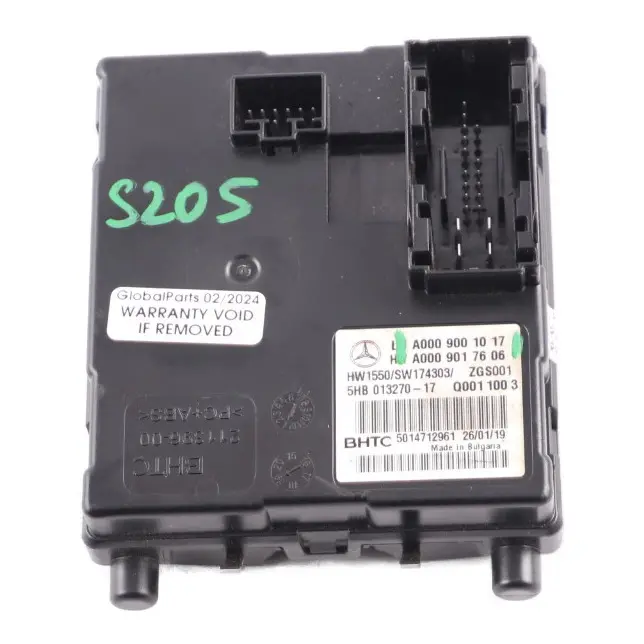 Conditioning Control Module A/C ECU Unit to Mercedes S205 W205 Air with Part number A0009001017 Mercedes S205 W205 Air Conditioning Control Module A/C ECU Unit - SKU A0009001017 - Part number A0009001017