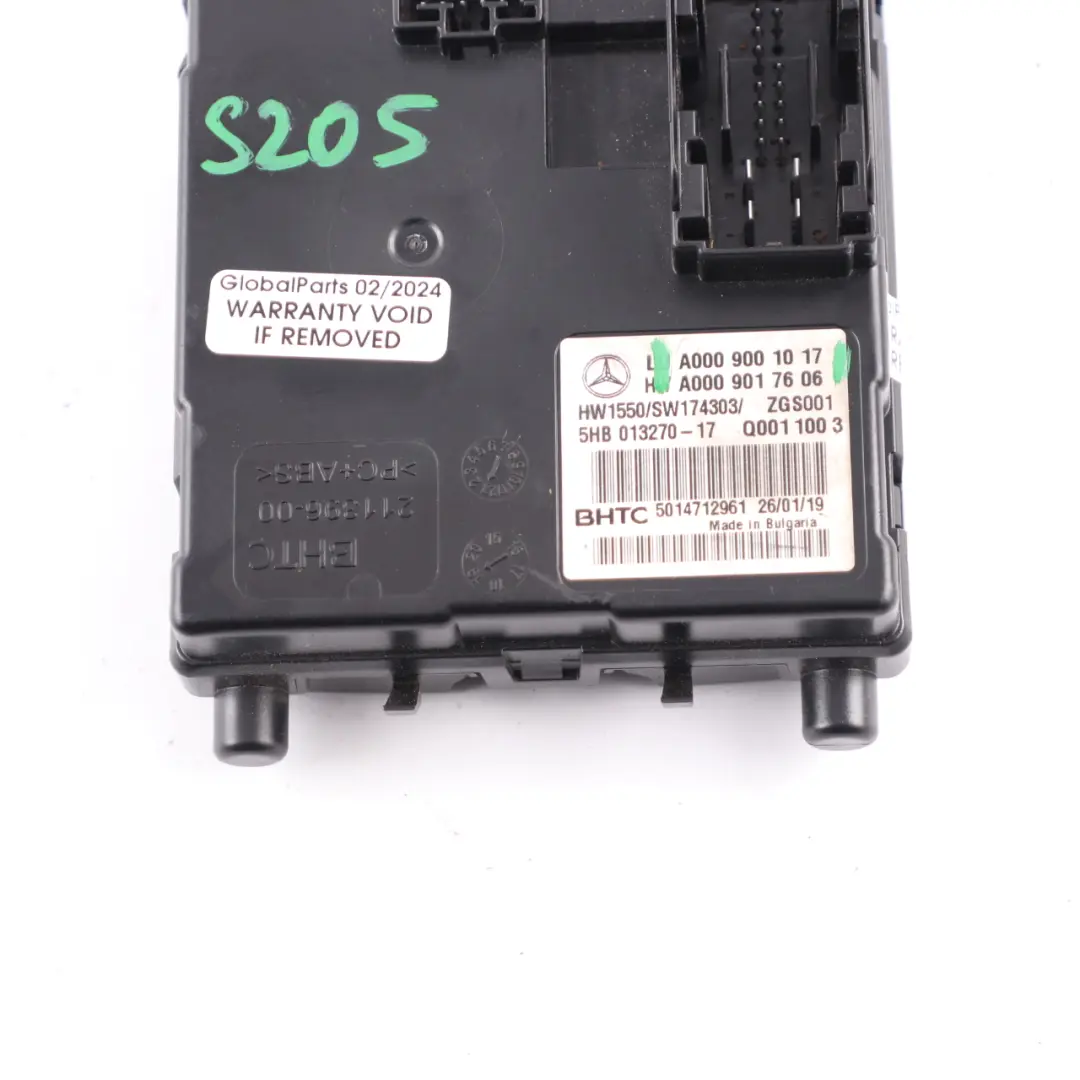 Mercedes S205 W205 Air Conditioning Control Module A/C ECU Unit - SKU A0009001017 - Part number A0009001017