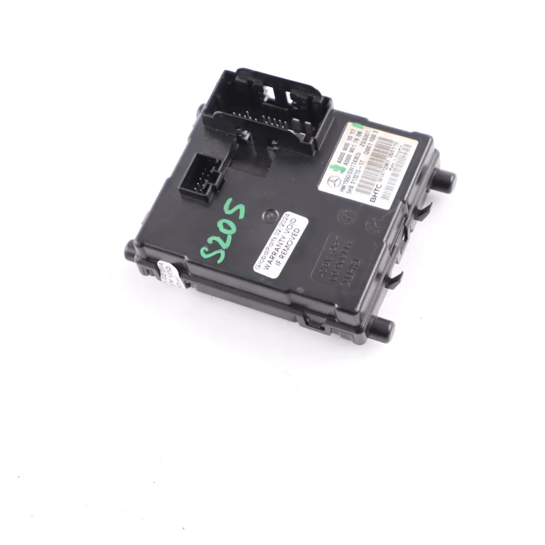 Conditioning Control Module A/C ECU Unit to Mercedes S205 W205 Air with Part number A0009001017 Mercedes S205 W205 Air Conditioning Control Module A/C ECU Unit - SKU A0009001017 - Part number A0009001017