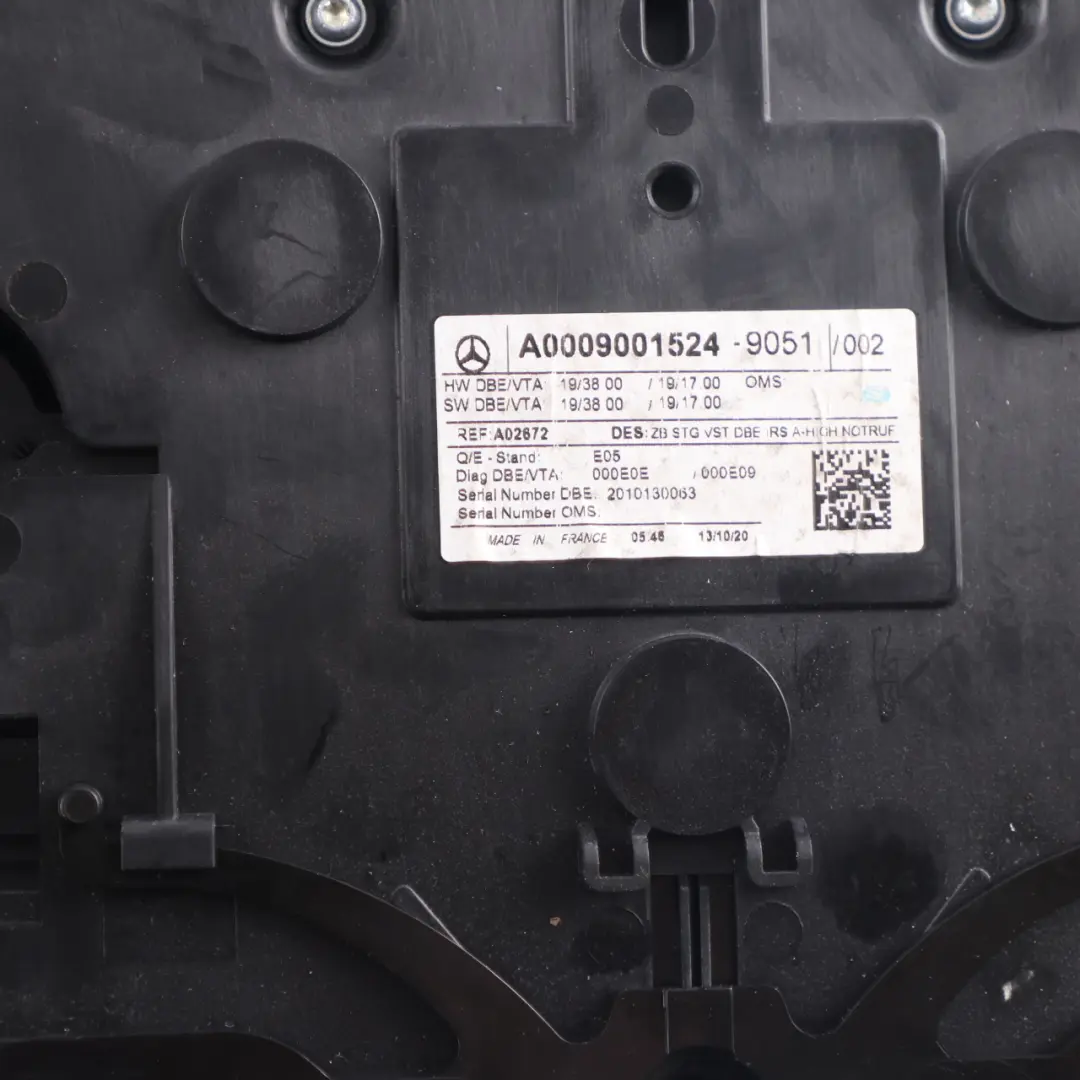 Interior Roof Headliner Reading Light to Mercedes C118 W177 H247 with Part number A0009001524 Mercedes C118 W177 H247 Interior Roof Headliner Reading Light - SKU A0009001524 - Part number A0009001524