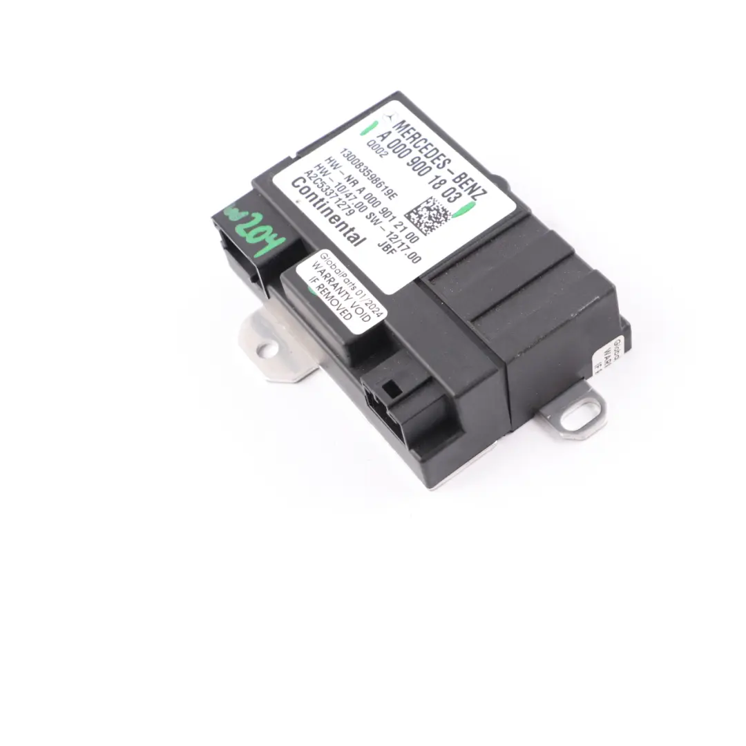 Mercedes W176 W204 C207 C218 W246 Kraftstoff Pumpen Steuerungs Modul - SKU A0009001803 - Teilenummer A0009001803