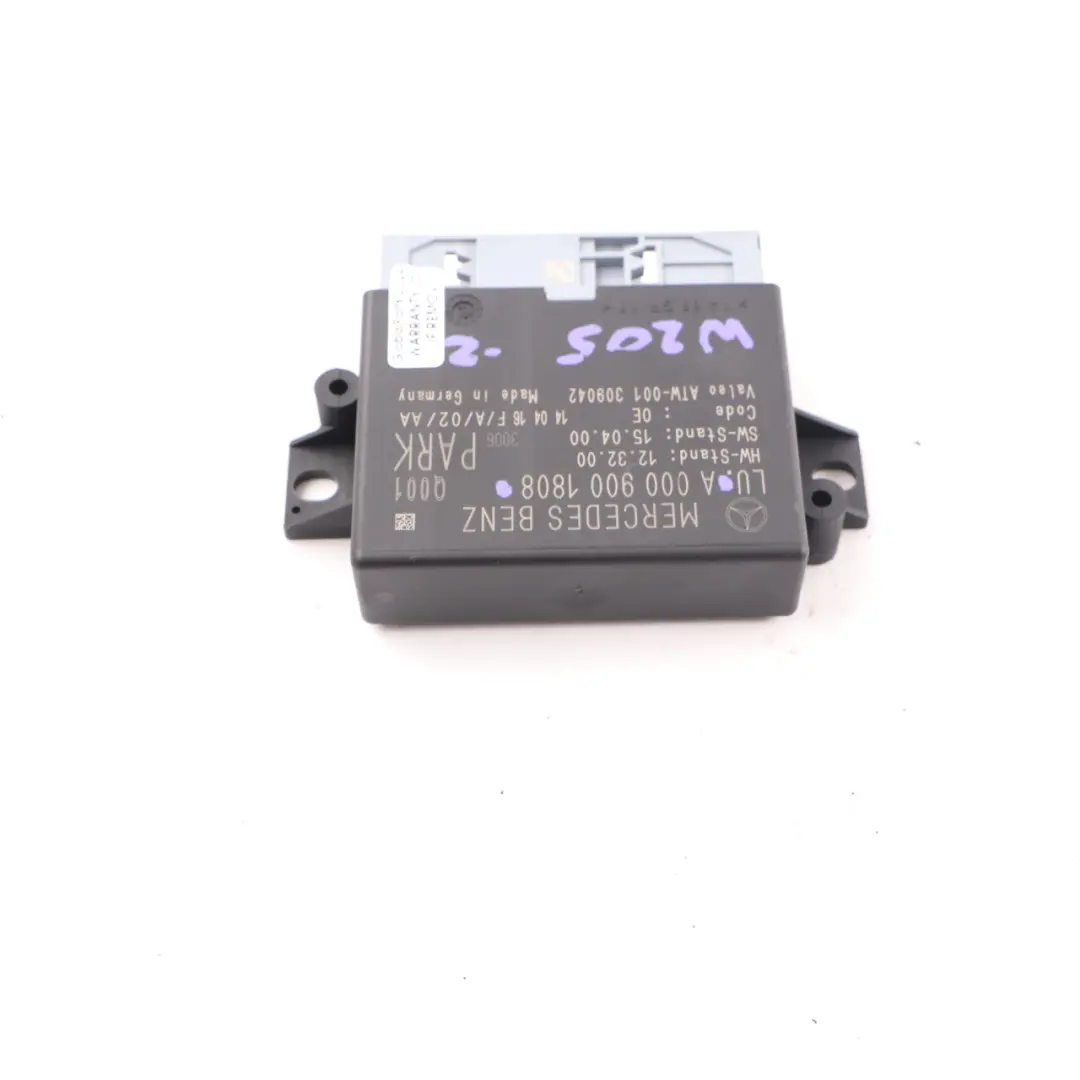 Mercedes W205 Module commande PDC coffre l'assistance stationnement - SKU A0009001808 - Numéro de pièce A0009001808