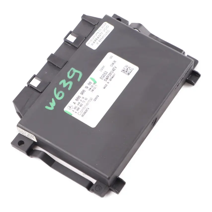 Boîte vitesses automatique EGS Unité contrôle Module transmission pour Mercedes W639 à propos du numéro de pièce A0009001900 Mercedes W639 Boîte vitesses automatique EGS Unité contrôle Module transmission - SKU A0009001900 - Numéro de pièce A0009001900