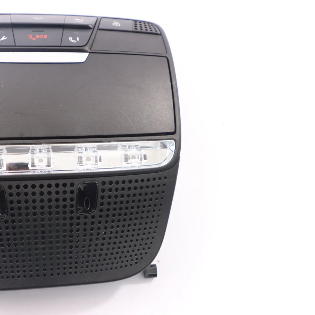  Luce cabina Mercedes S205 Lampada interna Tetto Interruttore Pannello Nero - SKU A0009002307 - Numero di parte A0009002307