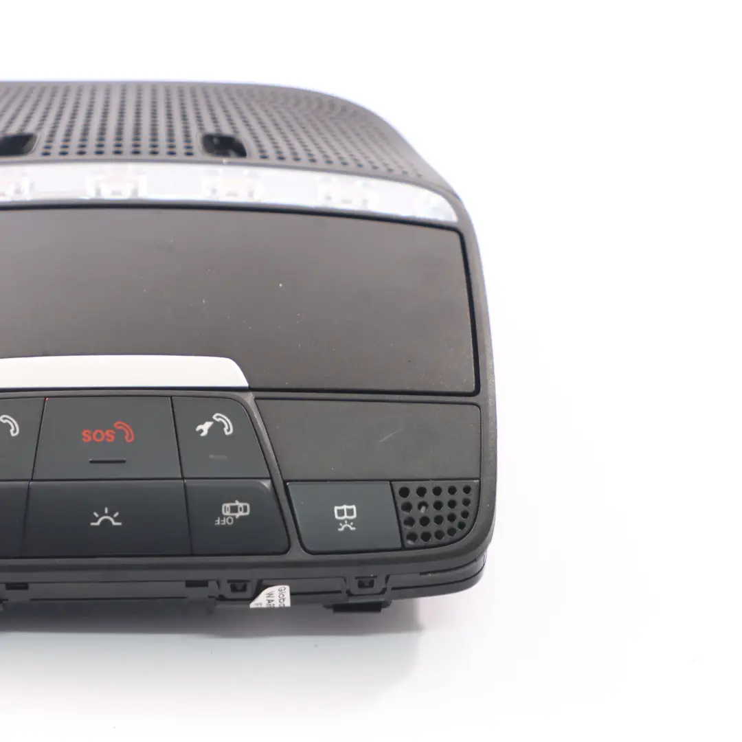  Lumière cabine Mercedes S205 Panneau d'interrupteur toit lampe intérieure Noir - SKU A0009002307 - Numéro de pièce A0009002307