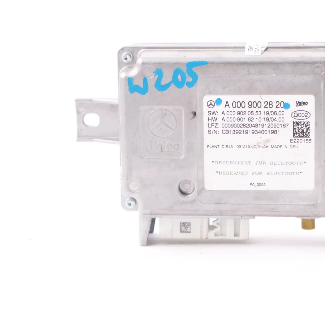 Mercedes W205 Trunk Control Module Bluetooth Reversing Camera Parking Assist - SKU A0009002820 - Part number A0009002820