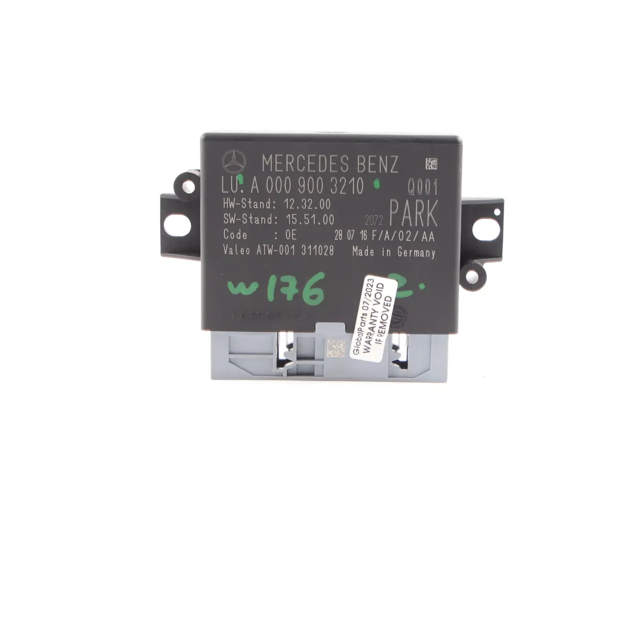 Modulo PDC Mercedes W176 W246 Unità Controllo Distanza Parcheggio A0009003210