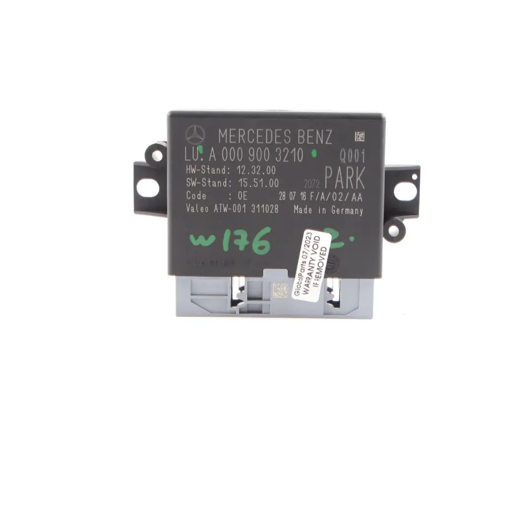 PDC Module Mercedes W176 W246 Parking Assist Distance Control Unit to with Part number A0009003210 PDC Module Mercedes W176 W246 Parking Assist Distance Control Unit - SKU A0009003210 - Part number A0009003210