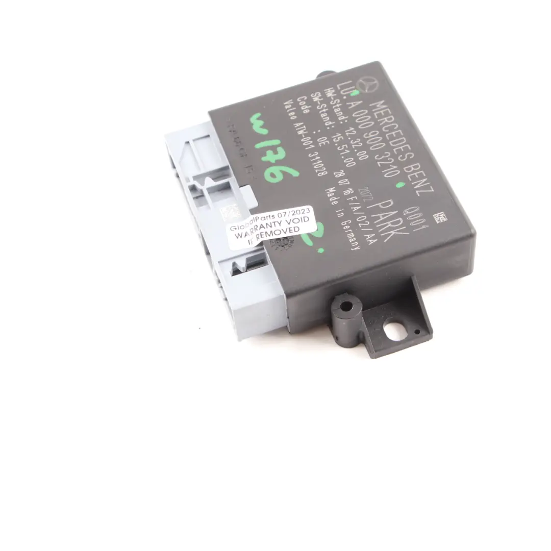  PDC Module Mercedes W176 W246 Parking Assist Distance Control Unit - SKU A0009003210 - Part number A0009003210